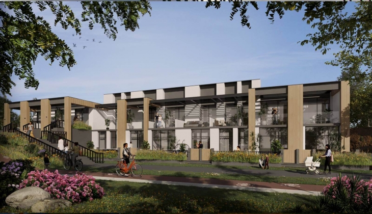 Reportage Türkiye nin ikinci projesi Afra Park görücüye çıkıyor! Bahçeşehir e 177 konutluk yeni proje!