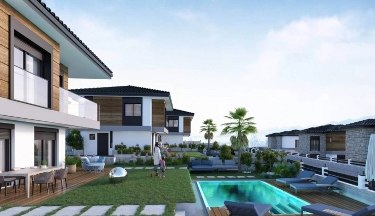 Çeşme  Villas Existence de yüzde 50 peşin 12 ay vadeyle hemen teslim fırsatı!