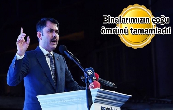 1 milyon 350 bin konut dönüştürüldü!