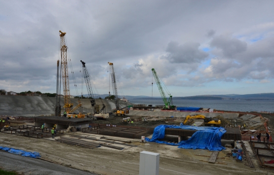 1915 Çanakkale Köprüsü nün kazı ve kazık çalışmaları tamam!