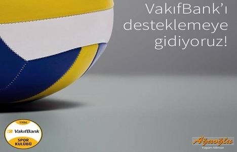 Ağaoğlu Grubu VakıfBank-Partizan maçına gidiyor!