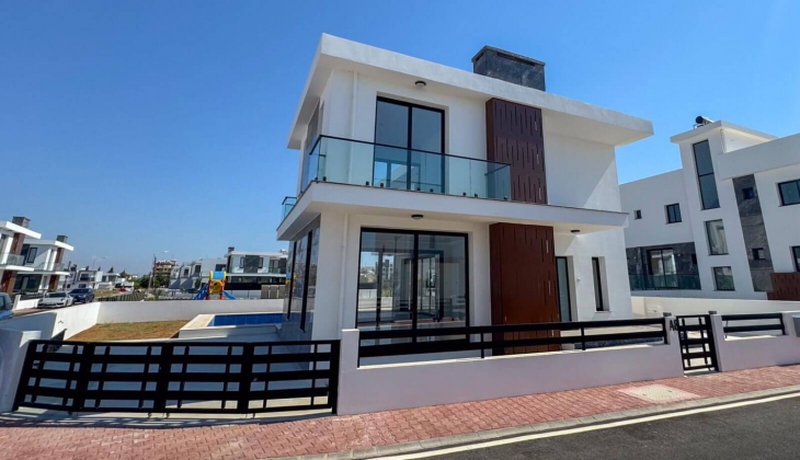 Erbatu Hills Kıbrıs ta Türk koçanlı hemen teslim müstakil villalar!