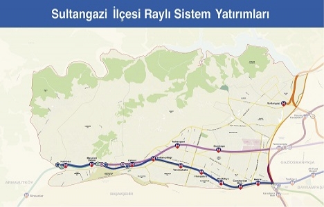İşte İstanbul un raylı sistem haritası!