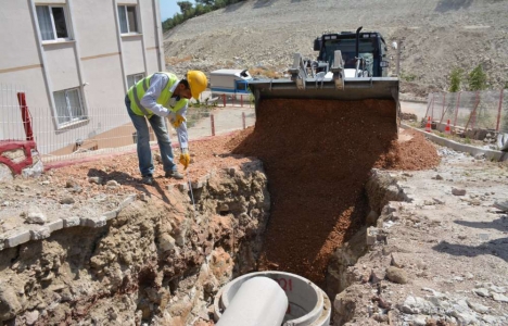 Gördes Atıksu Arıtma Tesisi altyapı çalışmaları sürüyor!