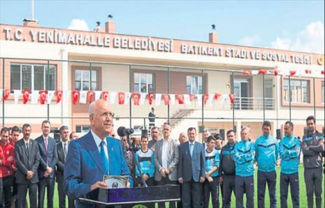 Ankara'daki Batıkent Stadı ve Spor Tesisleri hizmete açıldı!