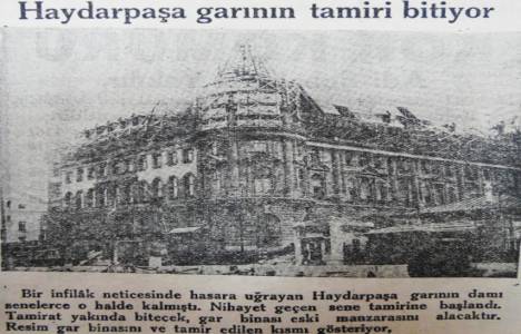 Haydarpaşa Garı'nın tamiri bitmiyor!