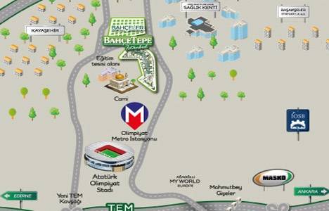 Başakşehir Bahçetepe İstanbul satış ofisi!