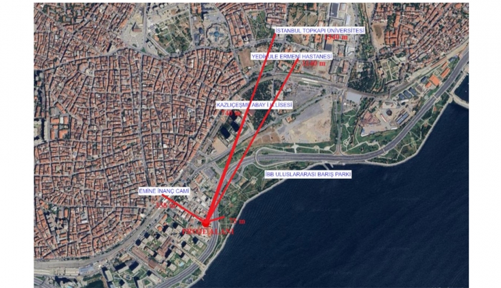 Kazlıçeşme sahile 65.2 milyon TL'lik yeni otel geliyor! 112 odalı otelin inşaatı resmen başlıyor!