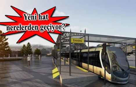Eminönü-Alibeyköy Tramvay Hattı ihaleye çıktı!