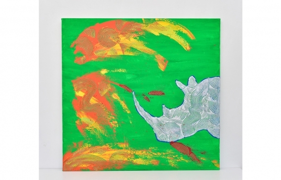 Nef Özge Günaydın ın Rhinos Back in Town isimli sergisine sponsor oldu! 