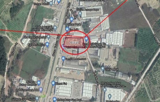 Bursa Osmangazi'de 14.3 milyon TL'ye icradan satılık arsa!