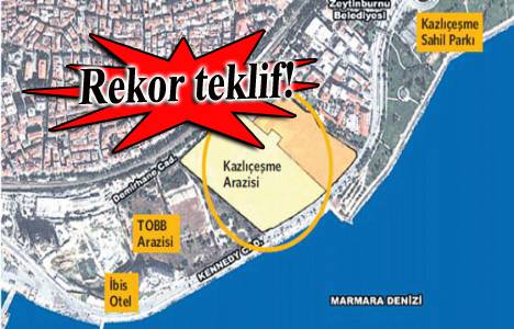 Emlak Konut Kazlıçeşme ihalesine en yüksek teklifi Özak-Yenigün-Delta ortaklığı verdi!