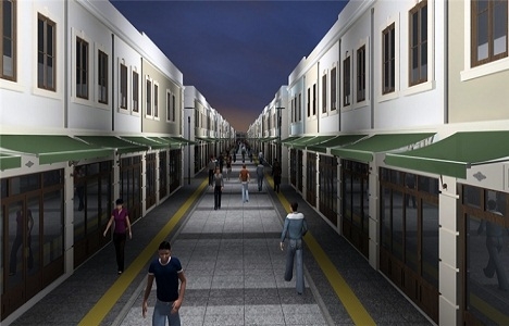 Tarihi Uzunçarşı Yenileme projesinin ilk etabında sona gelindi!