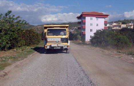 Serik köy yolları asfaltlandı!