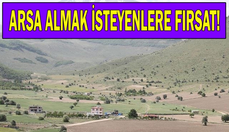 O ilde 3 taksitle arsa sahibi olma fırsatı! 300 bin TL'den başlayan fiyatlarla...