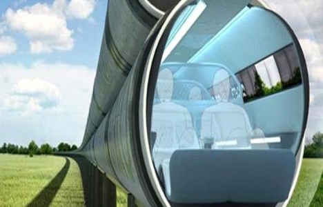 Geleceğin hızlı ulaşım sistemi Hyperloop!