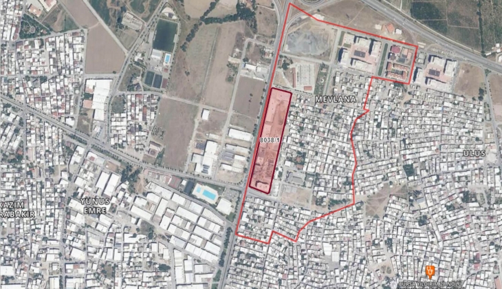 Bursa Yıldırım da 121 gayrimenkul 340 milyon TL ye satılıyor! KDV den muaf!