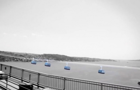 Mecidiyeköy-Çamlıca teleferik hattının animasyon görüntüleri yayınlandı!