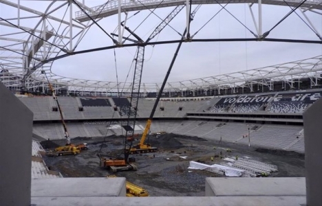 80 karede Vodafone Arena nın inşaat süreci!
