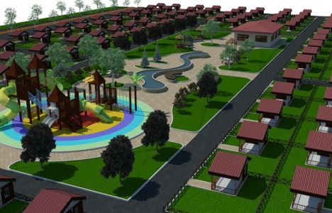 Kahramanmaraş'taki hobi bahçeleri tamamlanıyor!