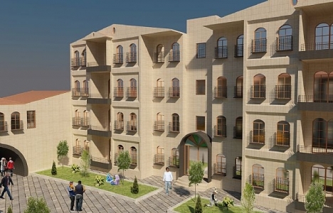 Yazıcık Konutları kentsel dönüşümle tarihi dokuya uygun olacak!