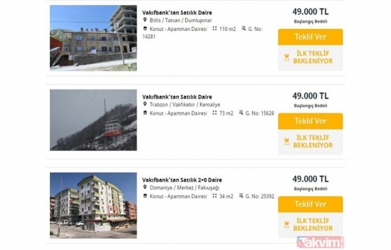 37.000 TL ye ev sahibi olabilirsiniz! Şaka değil gerçek!