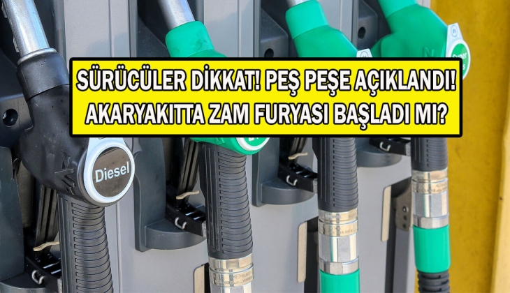 Motorine bu gece 67 kuruş zam geliyor! Sürücüler depoları fulleyin! BP, PO, Total 10 Nisan 2023 fiyat listesi