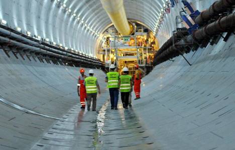 Avrasya Tüneli inşaat görüntüleri!