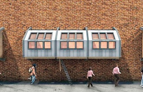 İşte İngiltere'de evsizler için tasarlanan cumpa evler!