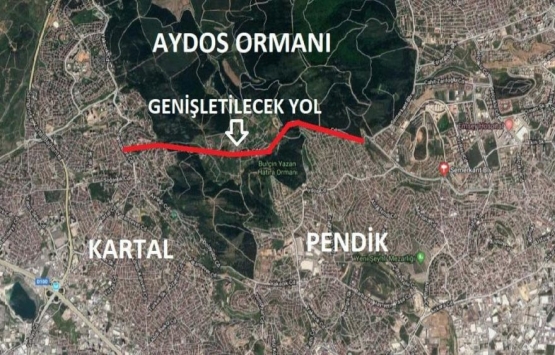 Kartal-Pendik arasındaki yol genişletiliyor!