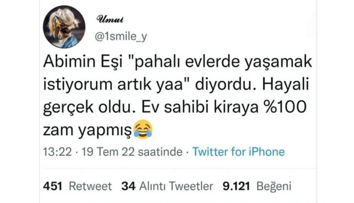 Pahalı evlerde yaşamak artık hayal değil: Kiraya yüzde 100 zam yapan da var, yüzde 400 de!