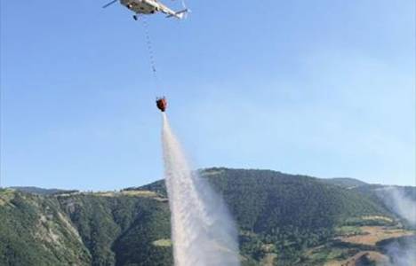 Samsun'da orman yangını söndürülemiyor!