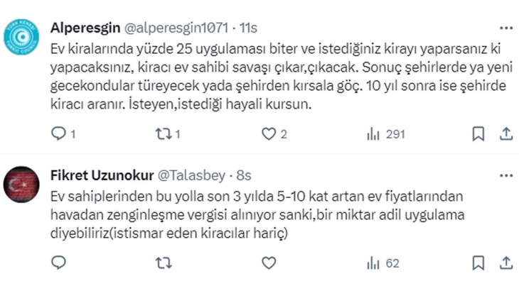 Evlerde yüzde 25 sınır var ama, Vakıflar kiracılarına çok yüksek kira zamları için ihbarname yolluyor!