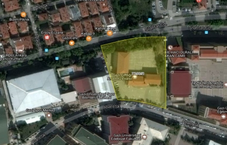 Yenimahalle Gazi Çiftliği Anadolu Lisesi'nin imar planı askıda!