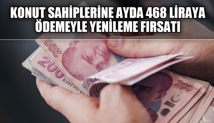 Konutlarda ısı yalıtımı için devlet kredi verecek! Ayda 468 liraya konutu yenileme fırsatı