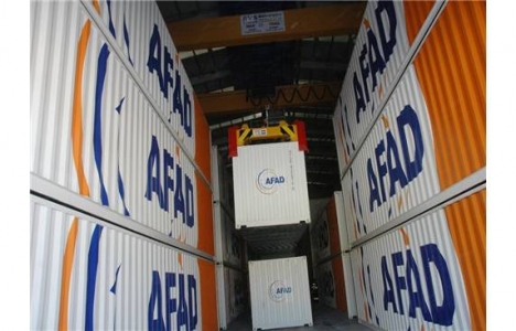 Van AFAD Lojistik Merkezi bölgeye hizmet verecek!