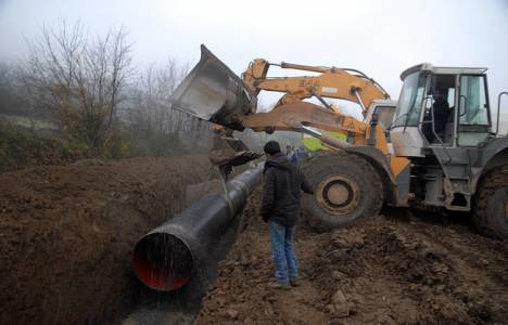 SASKİ Çelik İsale Hattı’nın 360 metresi tamamlandı!