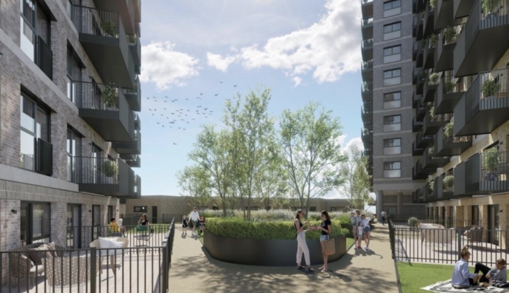 Kew Bridge Rise projesinde 452 bin 500 sterlinden başlayan fiyatlarla kira getirili konut fırsatı! 