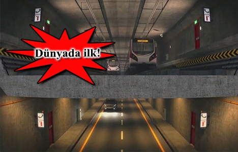 3 Katlı Büyük İstanbul Tüneli’ne start verildi!