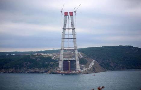3. köprü 285 metreye ulaştı!