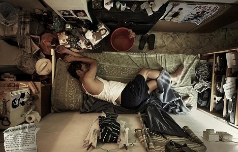 İşte Hong Kong daki kapsül evler!