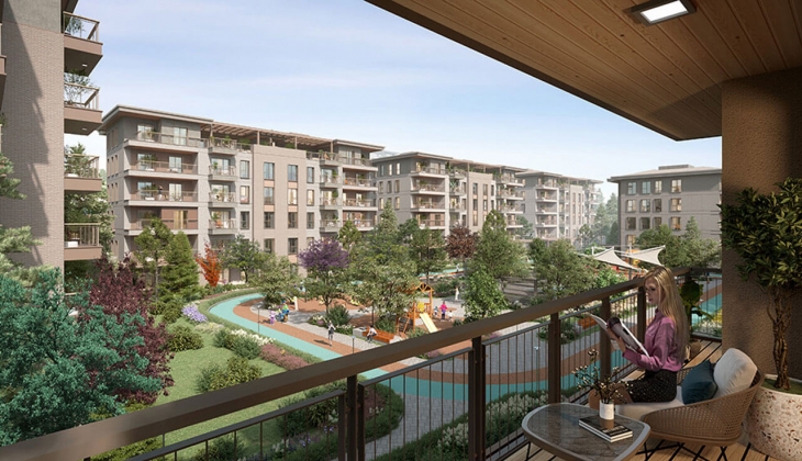 Emlak Konut GYO Nezihpark Bahçekent satışta! 15 yıla varan vade fırsatıyla!