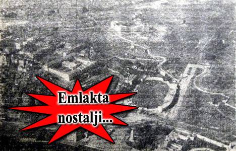 Dolmabahçe'nin 1947 yılında havadan çekilmiş fotoğrafına bakıyorsunuz!
