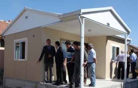 Bolu'daki 12 ev ihtiyaç sahiplerine teslim edildi!