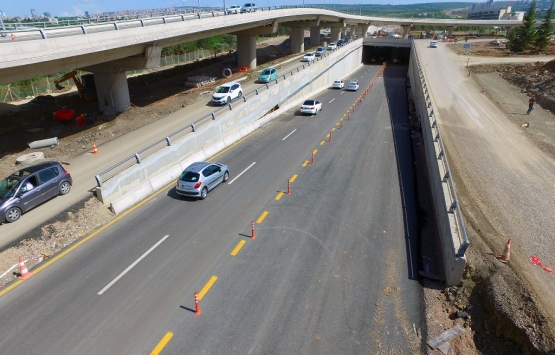 Bilkent Şehir Hastanesi'nde yol yapım çalışmaları tam gaz!