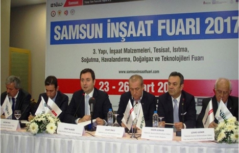 Samsun 3. İnşaat Fuarı sona erdi!