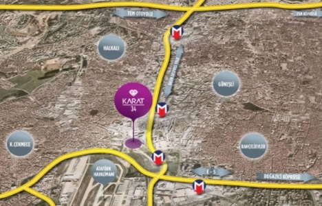 Karat 34 Konutları son fiyat listesi!