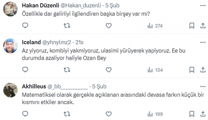 Aile bütçelerinde kira, faturalar ve gıdanın ağırlığı düştü mü? Vatandaşlar tepkili!