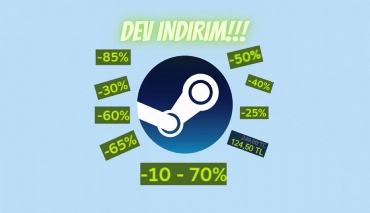 Steam’de yüzde 90'a varan çılgın indirim! 23 Mart'a kadar vaktiniz var! 17 Mart 2023 fiyat listesi...