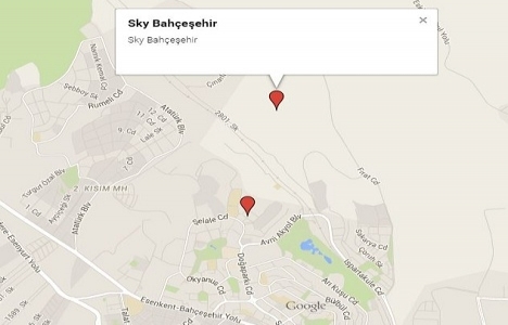 Sky Bahçeşehir kroki!